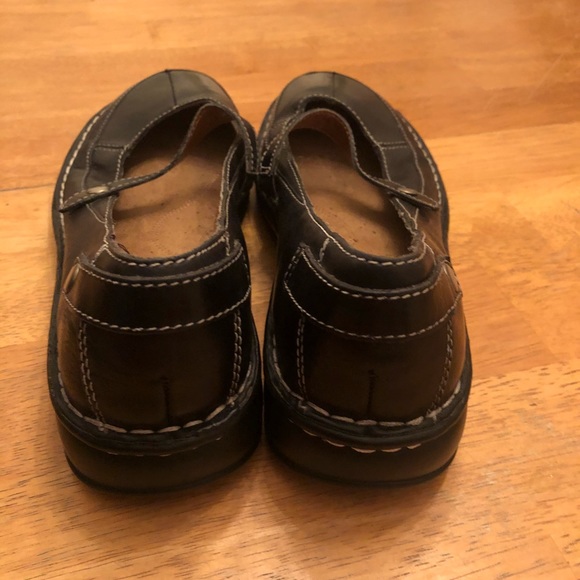 Naturalizer black leather Mary Janes nice outer condition please see photos 9M - Picture 7 of 11